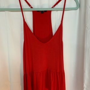 5/$40 SALE Racer back babydoll tank